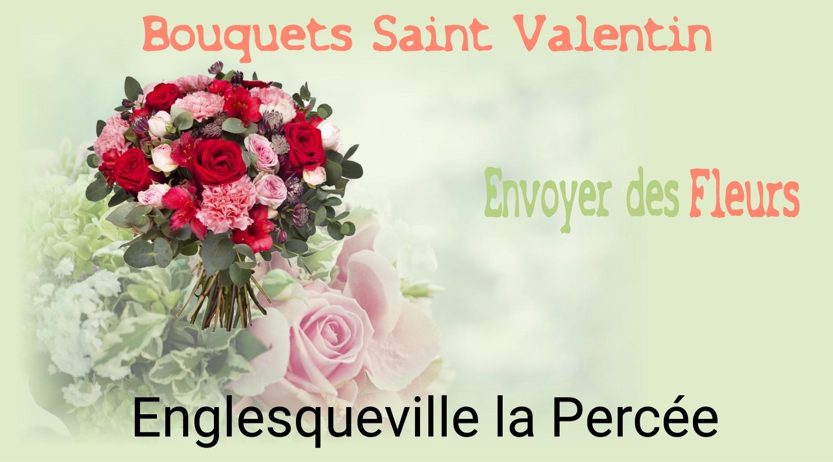 Roses de Saint-Valentin livrées à Englesqueville-la-Percée